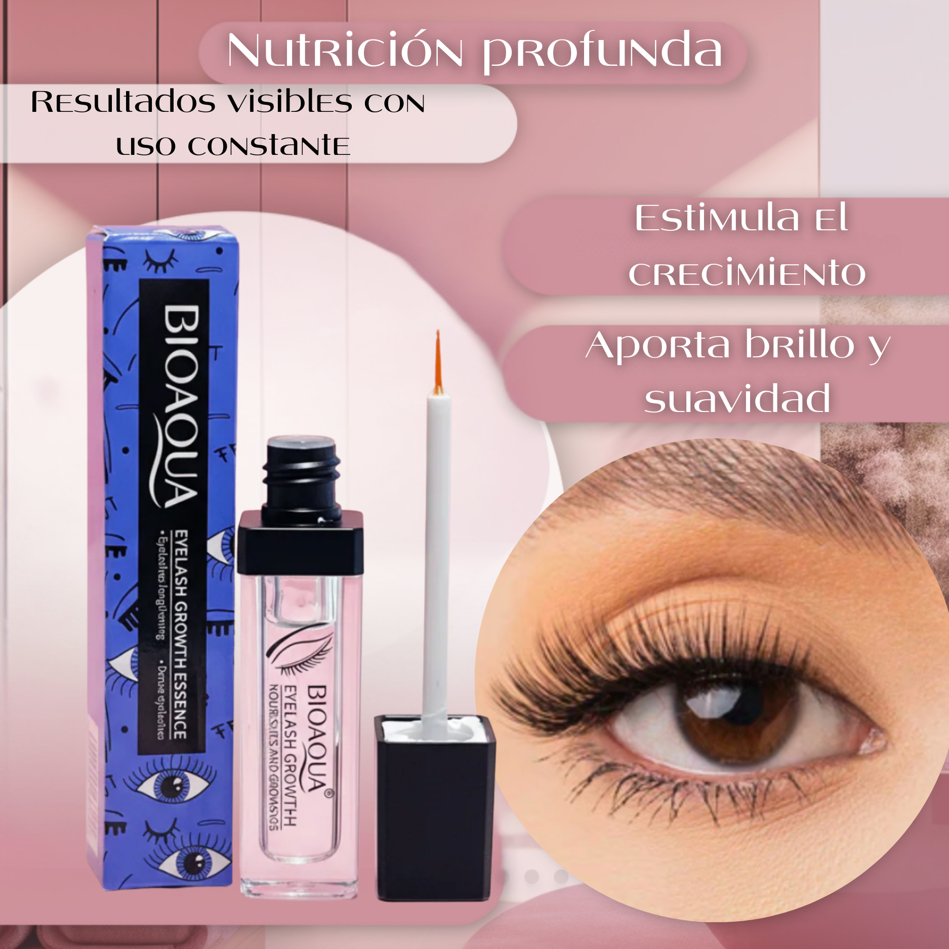 Serum para el crecimiento de pestañas Lashaura