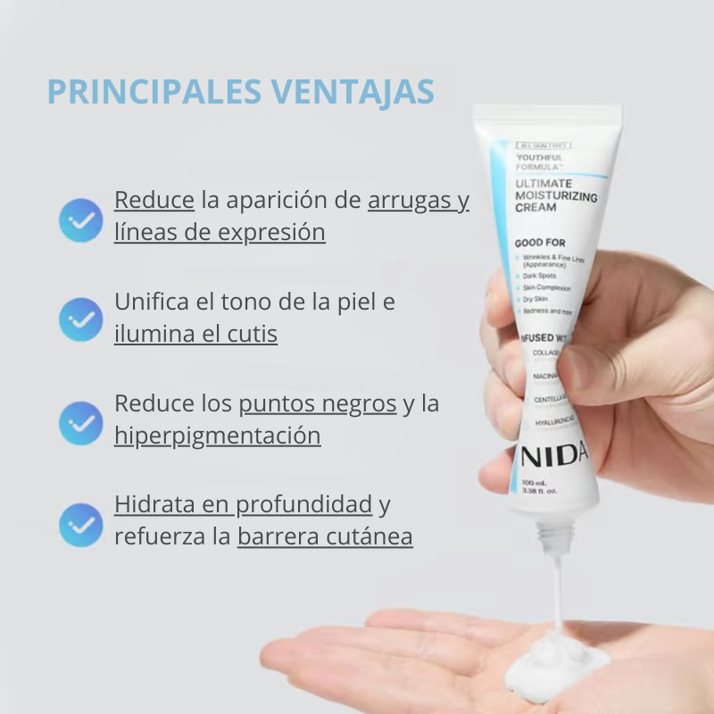 Crema Facial Rejuvenecedora Coreana
